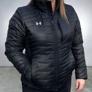 Under Armour Women’s Reactor Spring Jacket Black XL Insulated and packable